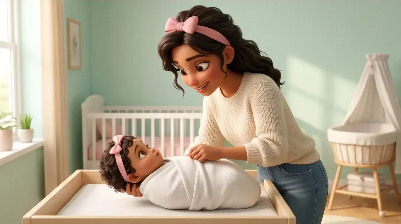 Artwork from a Nookly Mother's Day story.