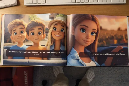 Every page, their world