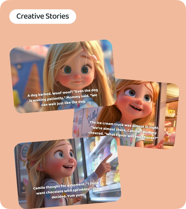 Step 6: Creative Stories