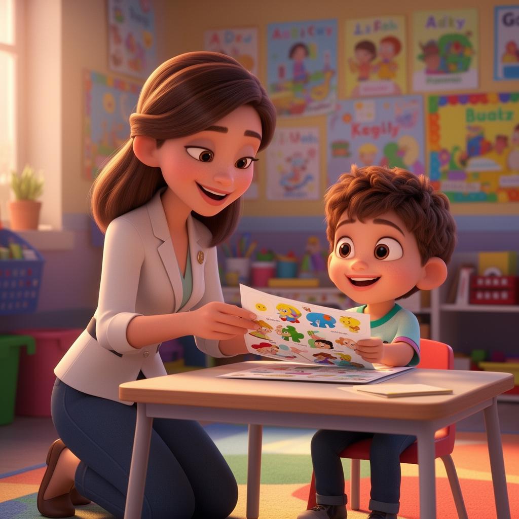 Educator using Nookly with students