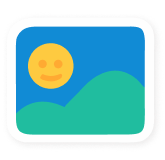 Sun and waves icon representing personalized learning